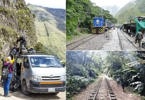 Hin- und Rückfahrt von Cusco zum Wasserkraftwerk
